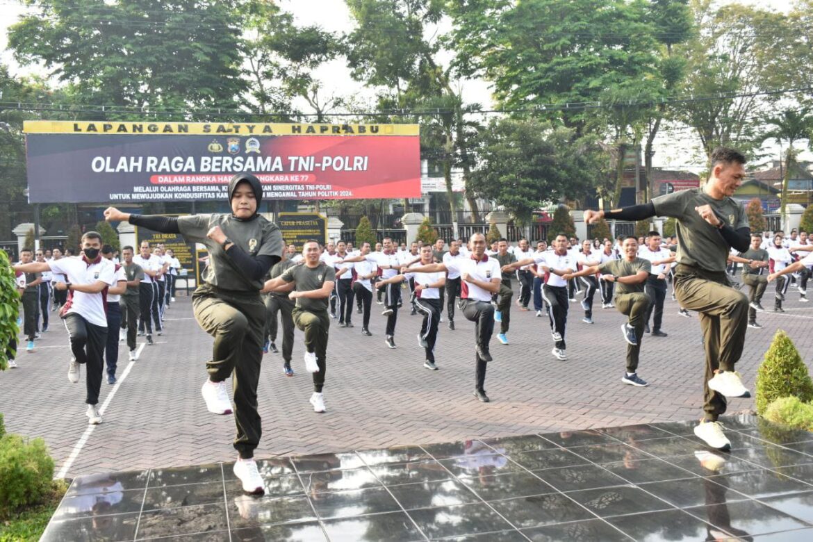 LETKOL. INF. TAUFIK: JAGA SINERGISITAS TNI/POLRI UNTUK STABILITAS KEAMANAN DAN NKRI