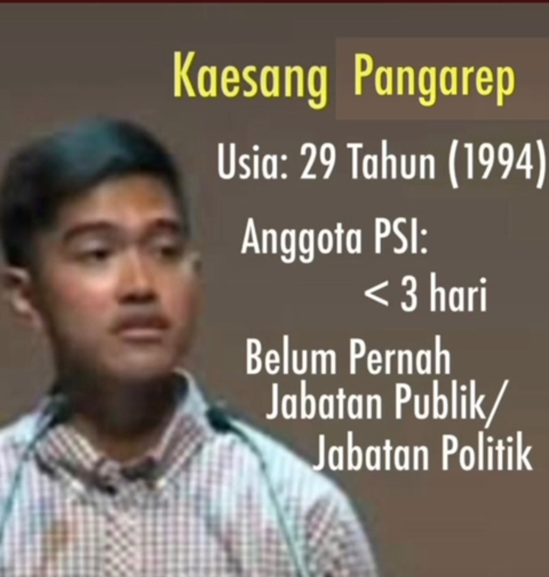 Denny JA: Kaesang, Ketua Umum PSI dan Jokowi effect