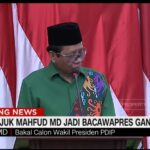 PIDATO MAHFUD MD DITUNJUK JADI CAWAPRES GANJAR PRANOWO