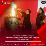 Haru! Rakernas V PDI Perjuangan, Megawati Ucapkan Terimakasih pada Rakyat Indonesia