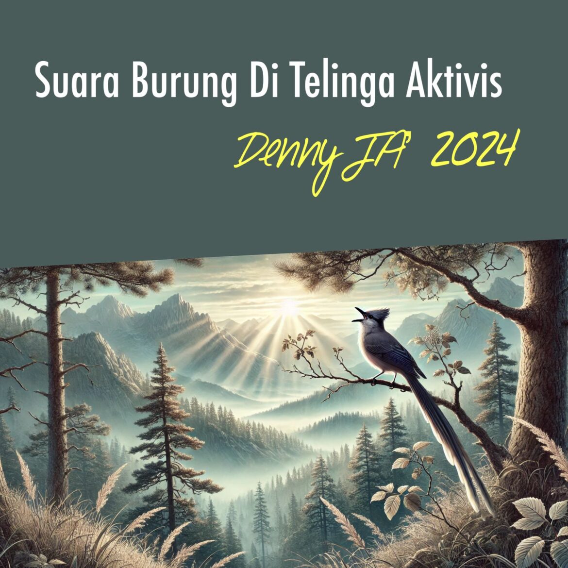 SUARA BURUNG DI TELINGA AKTIVIS