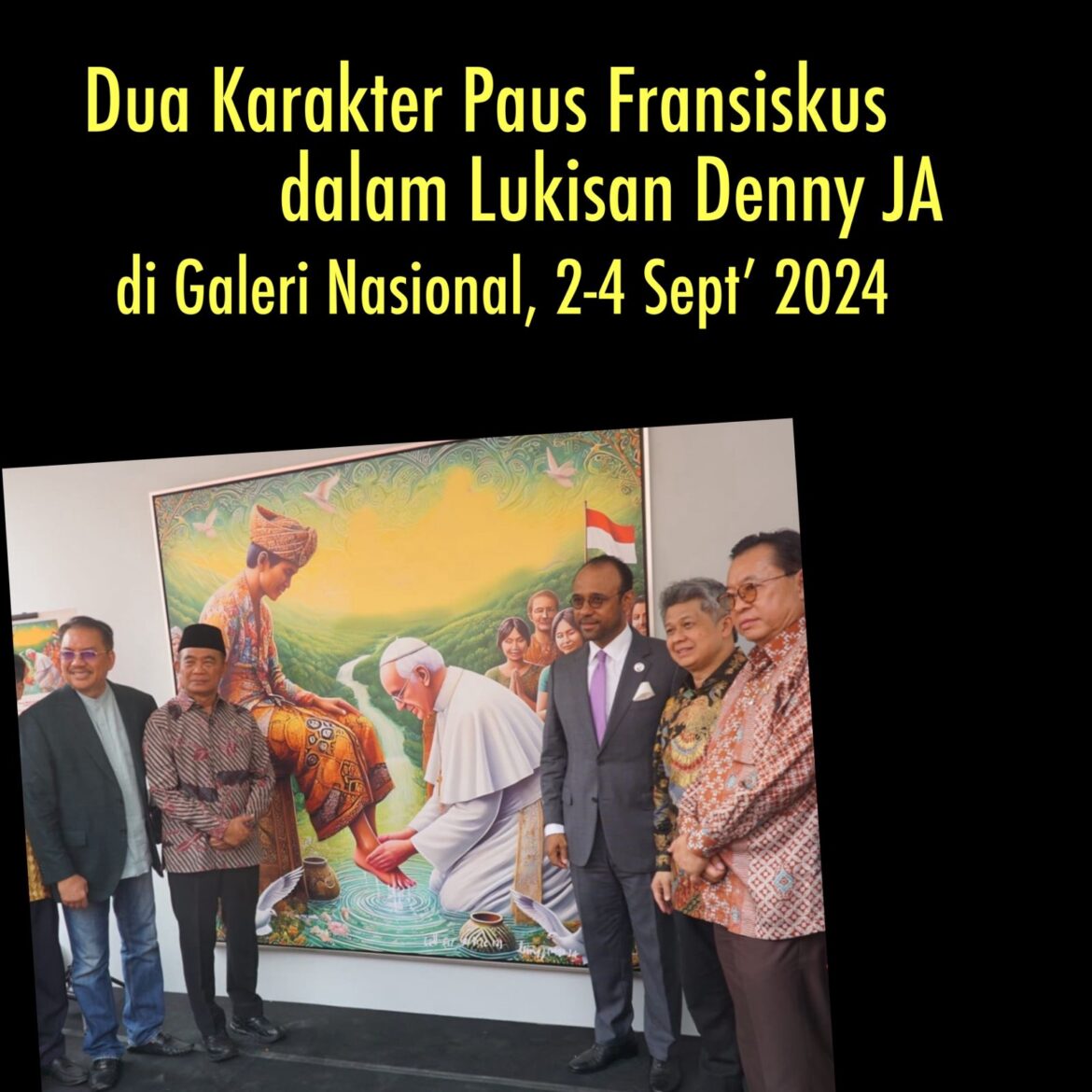 DARI LUKISAN PAUS FRANSISKUS HINGGA DIMULAINYA PERGESERAN KREATIVITAS