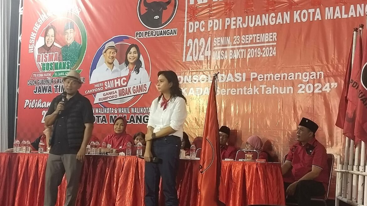 Rakercabsus DPC PDI Perjuangan, Heri Cahyono: Apresiasi Kami Buat PDIP Mahar Nol Persen!