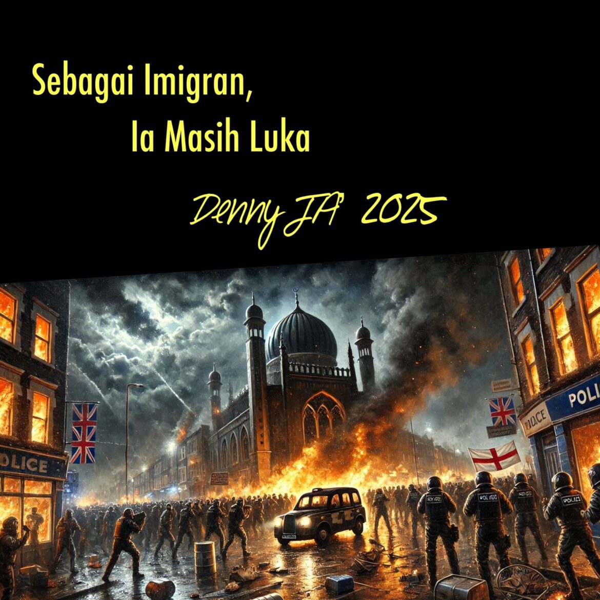 SEBAGAI IMIGRAN, IA MASIH LUKA